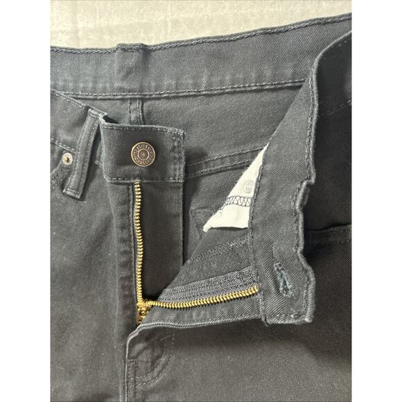 Levis 541 Mens Size 31x30 Black Jeans Dark Wash Straight Leg - Picture 8 of 13